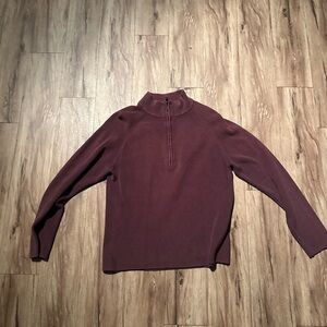 Men's Burgundy Sweater